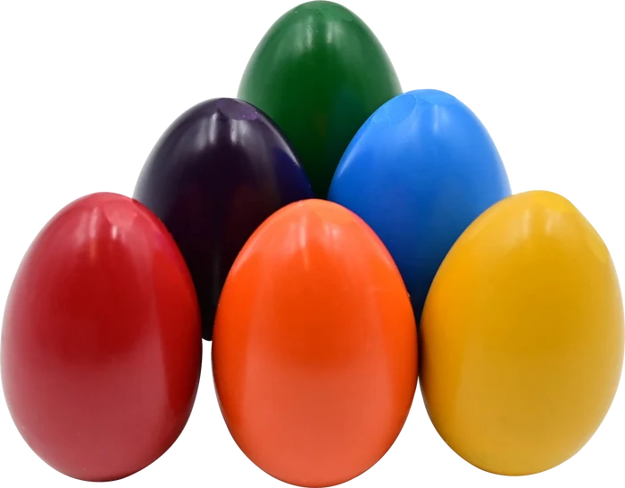 Beeswax Egg-Shaped Crayons