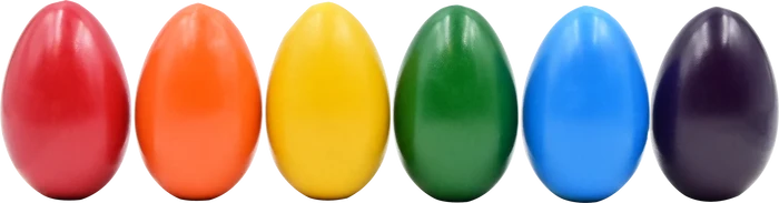 Beeswax Egg-Shaped Crayons