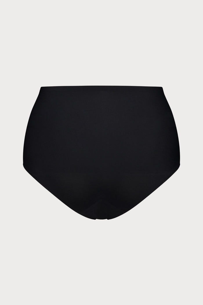 Black Uni Black High Waist Brief