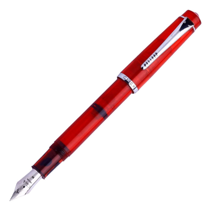 Click President Fountain Pen - Demo Red CT