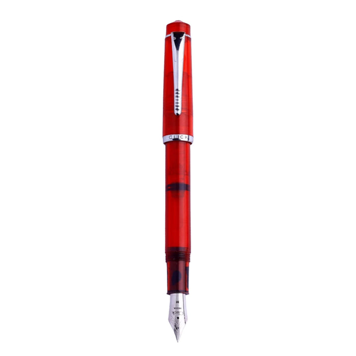 Click President Fountain Pen - Demo Red CT