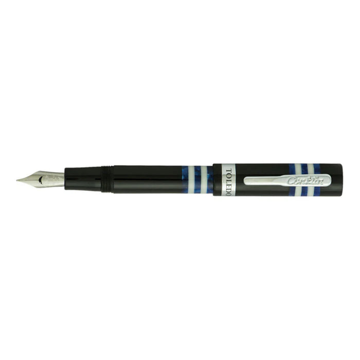 Conklin Toledo Fountain Pen - Black Blue CT