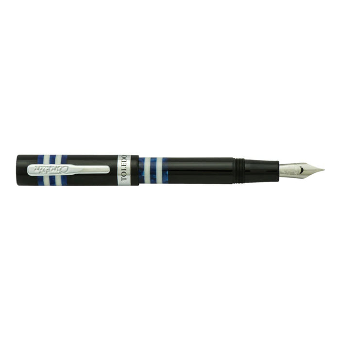 Conklin Toledo Fountain Pen - Black Blue CT