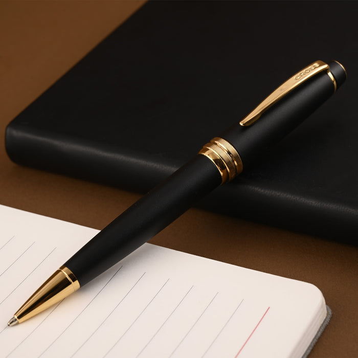 Cross Bailey Ball Pen - Matte Black GT 6