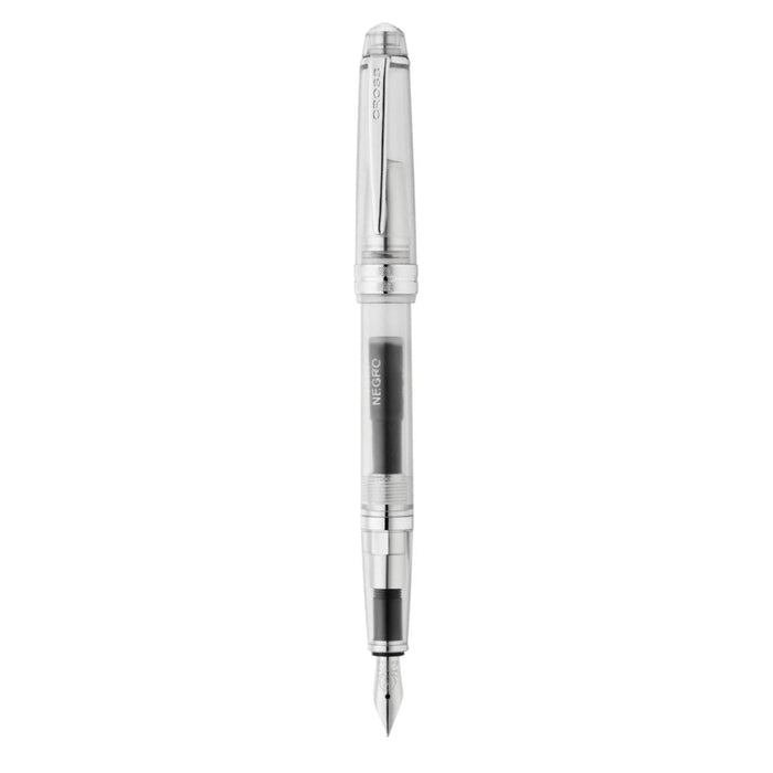 Cross Bailey Light Fountain Pen - Translucent Clear CT