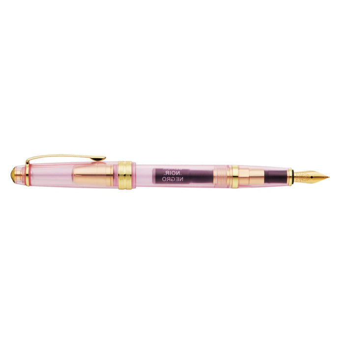 Cross Bailey Light Fountain Pen - Translucent Pink Sapphire GT