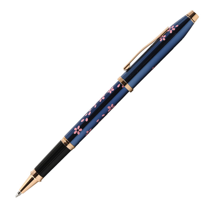 Cross Century II Cherry Blossom Roller Ball Pen - Translucent Blue RGT (Special Edition) 1