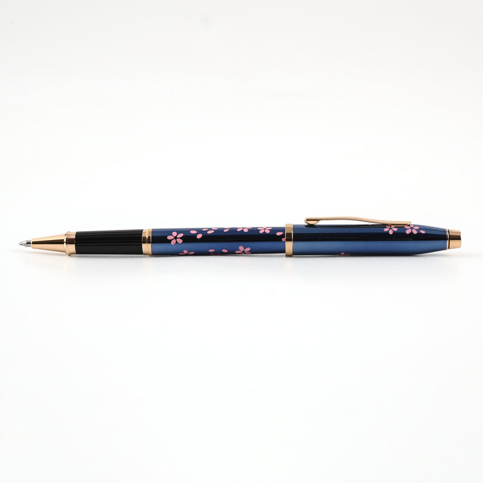 Cross Century II Cherry Blossom Roller Ball Pen - Translucent Blue RGT (Special Edition) 6
