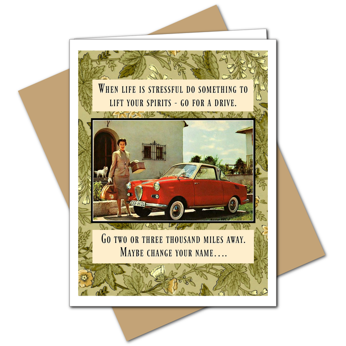Go For A Drive - Everyday Card