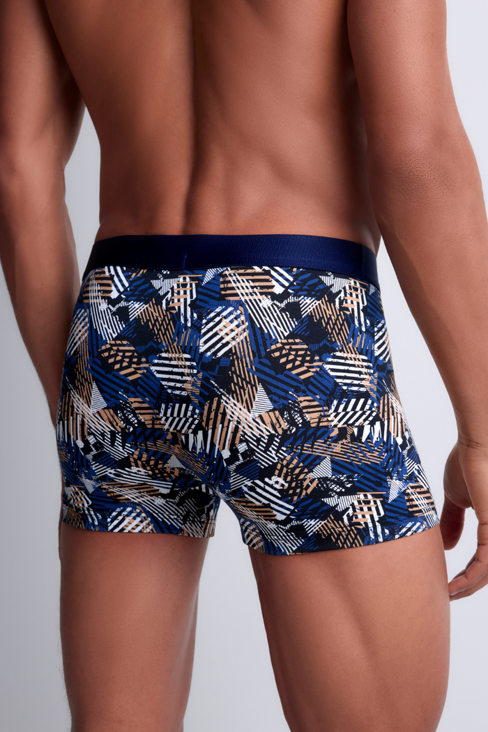 Aubade Homme Men's Psychedelik Stripes Gots Boxer | Organic Cotton Boxers