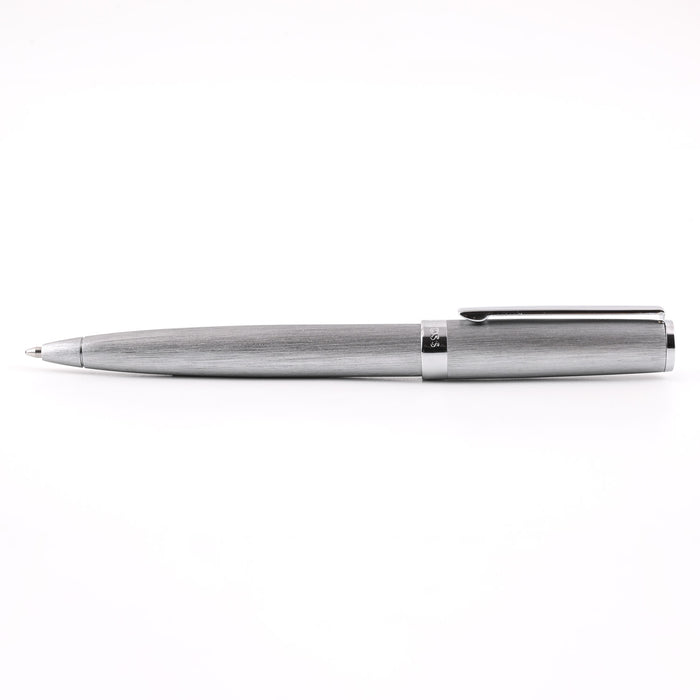 Hugo Boss Gear Ball Pen - Brushed Chrome CT 5