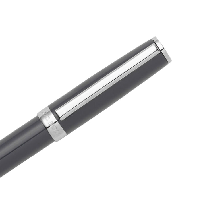 Hugo Boss Gear Icon Ball Pen - Grey CT