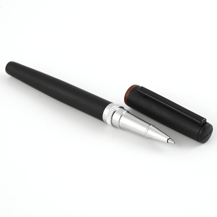 Hugo Boss Gear Roller Ball Pen - Black PVD