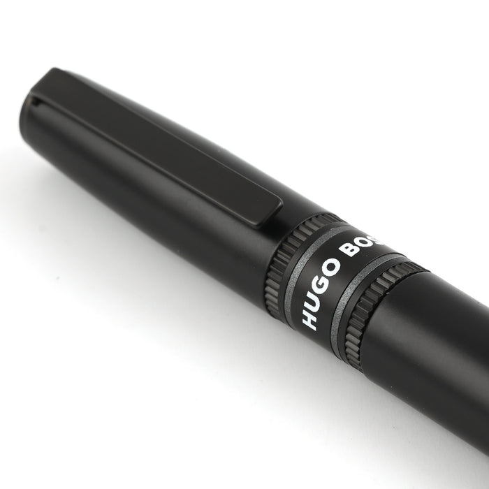 Hugo Boss Illussion Gear Ball Pen - Black PVD 2