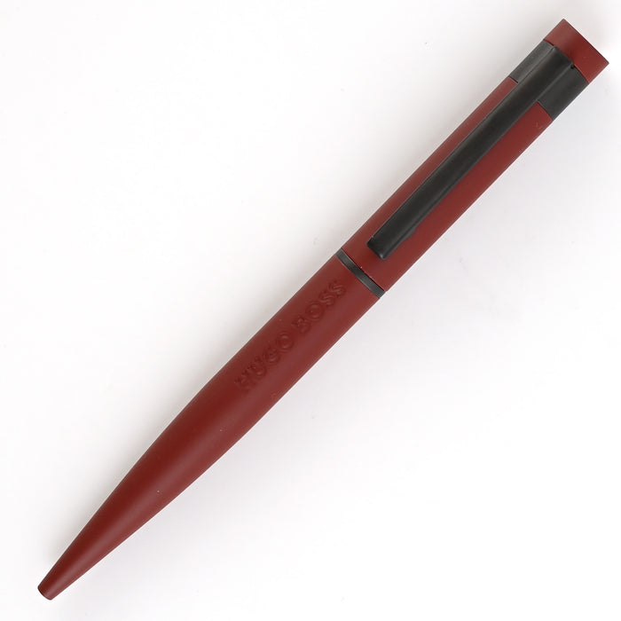 Hugo Boss Loop Ball Pen - Matte Red PVD 1