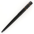 Hugo Boss Ribbon Matrix Ball Pen - Black & Yellow PVD 1