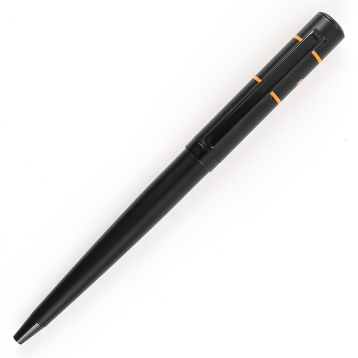 Hugo Boss Ribbon Matrix Ball Pen - Black & Yellow PVD 1