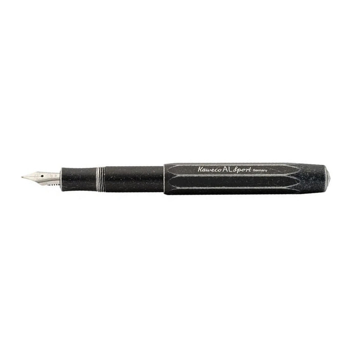 Kaweco AL Sport Fountain Pen with Optional Clip - Stonewashed Black 2