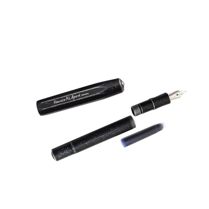 Kaweco AL Sport Fountain Pen with Optional Clip - Stonewashed Black 3