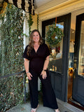 kimono rib jumpsuit