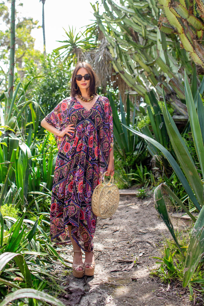 Lorraine Paisley Caftan