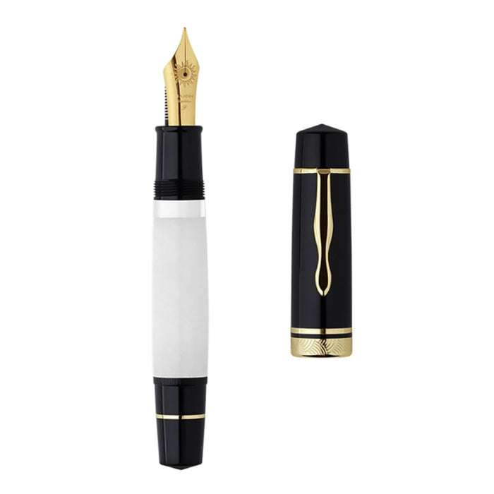 Majohn (Moonman) P139 No.8 Fountain Pen - White GT