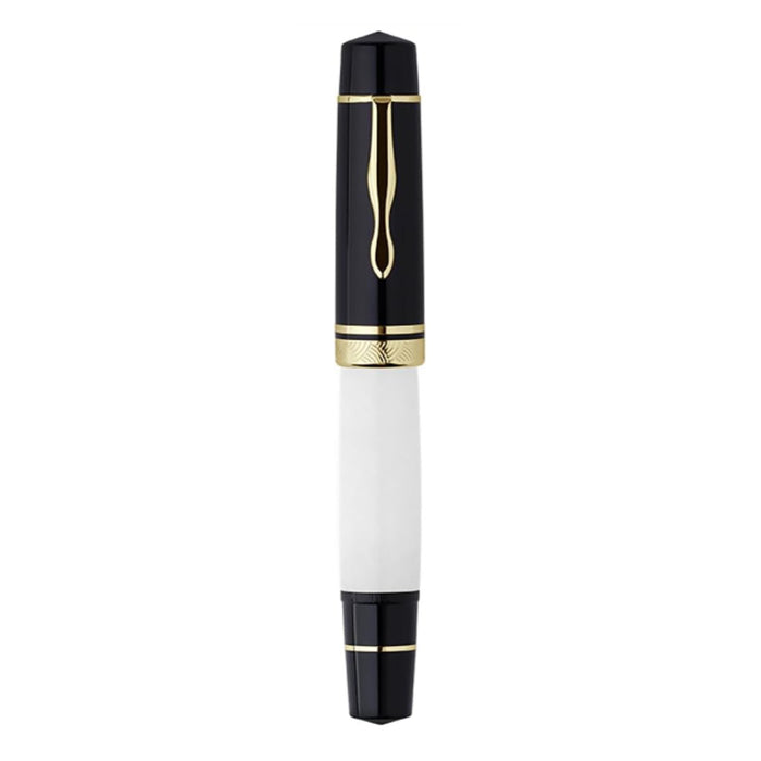 Majohn (Moonman) P139 No.8 Fountain Pen - White GT
