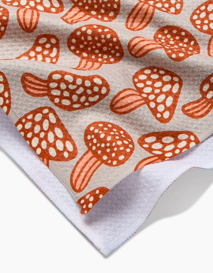 Many Mushrooms Tea Towel