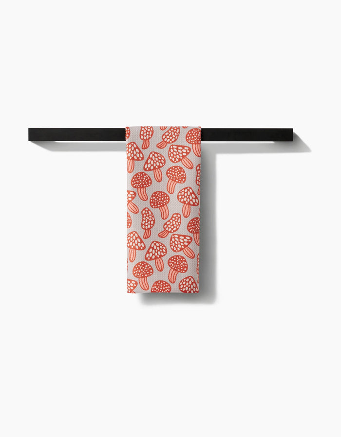 Many Mushrooms Tea Towel