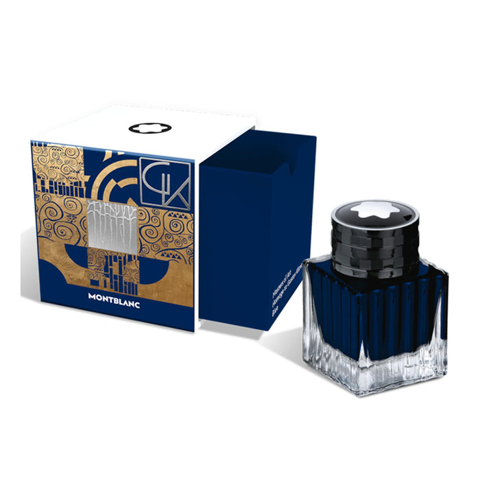 Montblanc Masters of Art Homage to Gustav Klimt Ink Bottle, Blue - 50ml 2
