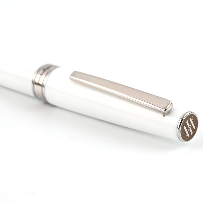 Montegrappa Armonia Roller Ball Pen - Frost White CT