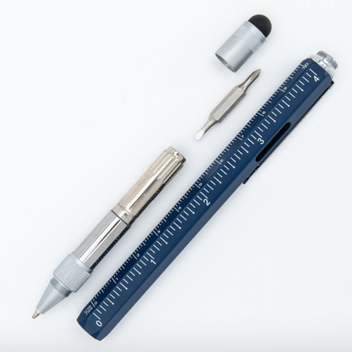 Monteverde 9 Function Tool Ball Pen - Navy Blue CT 2