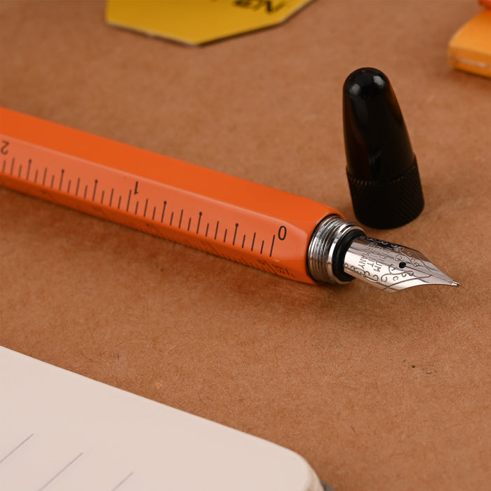 Monteverde 9 Function Tool Fountain Pen - Orange BT 7