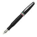 Monteverde Aldo Domani Italia Fountain Pen - Matte Black CT
