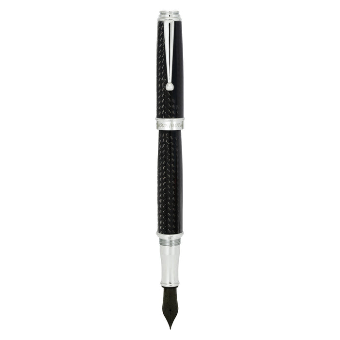 Monteverde Invincia Deluxe Fountain Pen - Black CT 6
