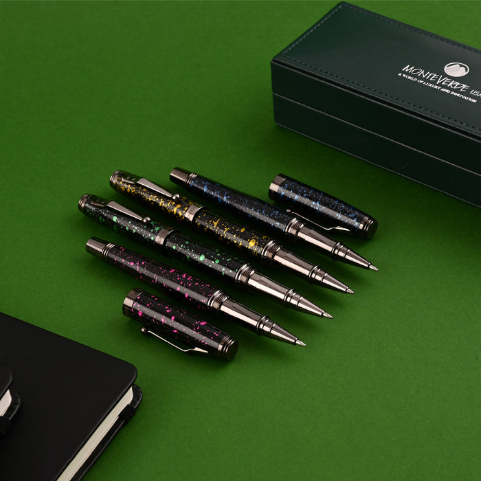 Monteverde Invincia Vega Roller Ball Pen - Starlight Green 5