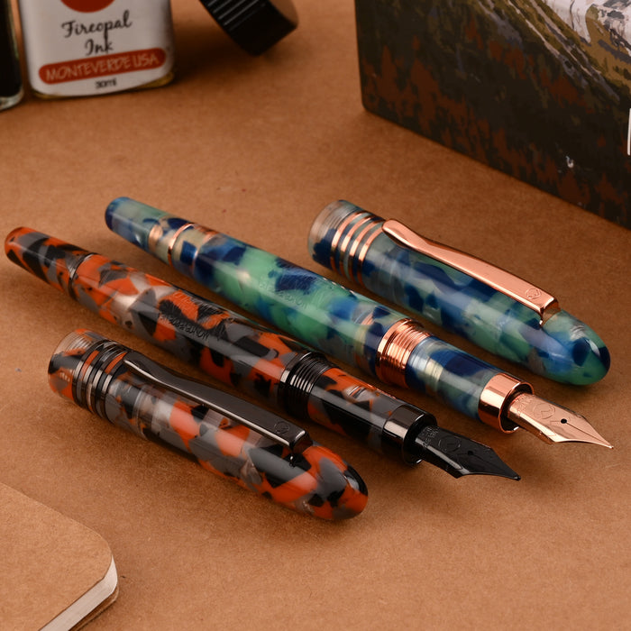 Monteverde Mountains of the World Fountain Pen - Ruby CT 5