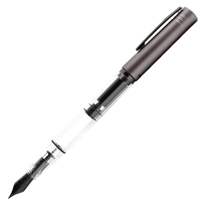 Monteverde MP1 Fountain Pen - Coal Grey PVD 1