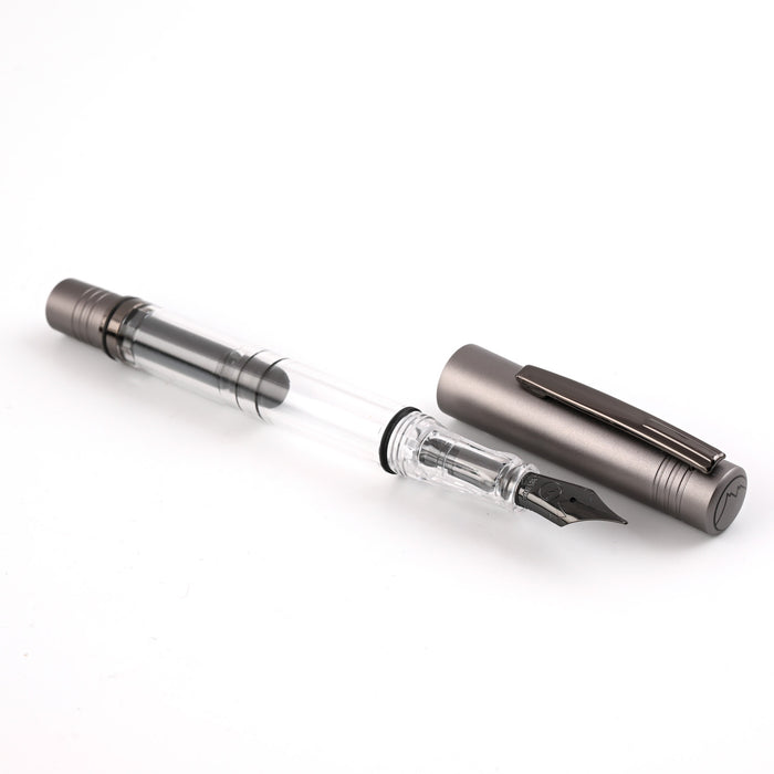Monteverde MP1 Fountain Pen - Coal Grey PVD 3