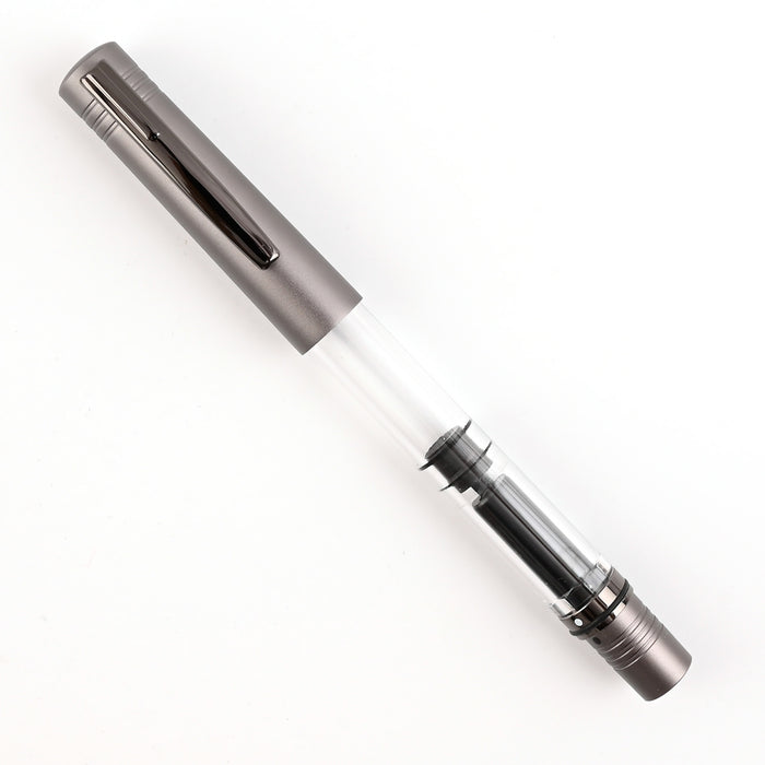 Monteverde MP1 Fountain Pen - Coal Grey PVD 6