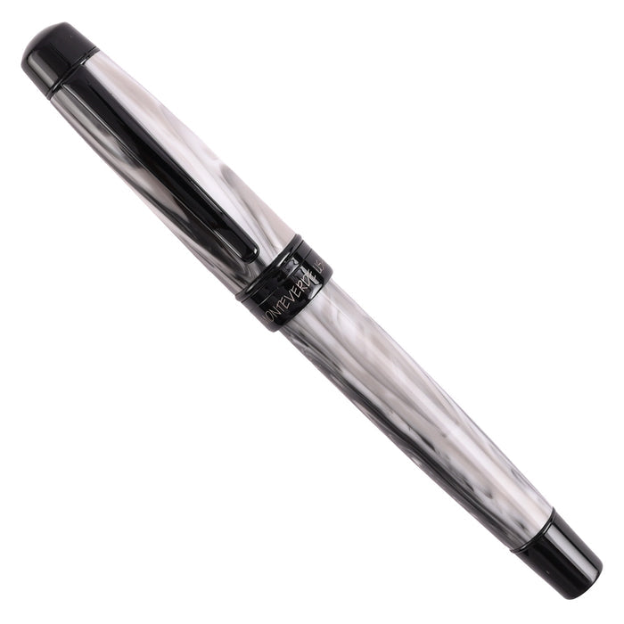 Monteverde Prima Fountain Pen - Grey Swirl BT 5