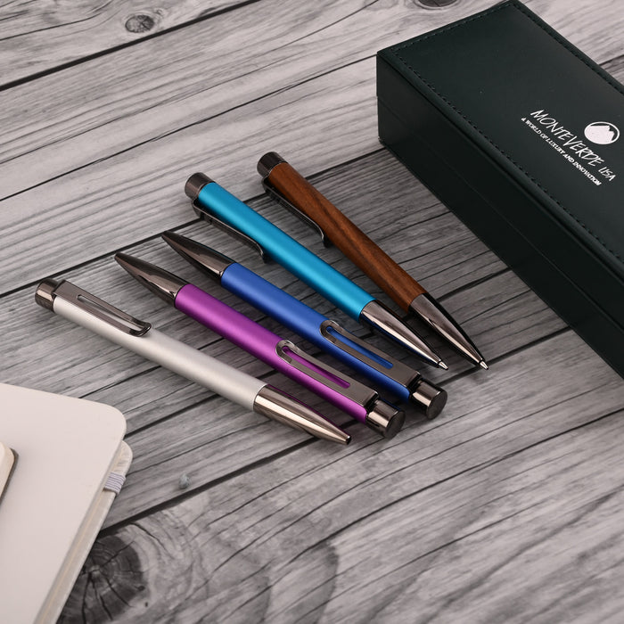 Monteverde Ritma Ball Pen - Blue 6