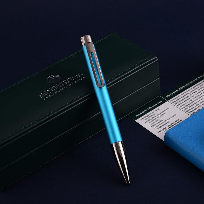 Monteverde Ritma Ball Pen - Turquoise 7