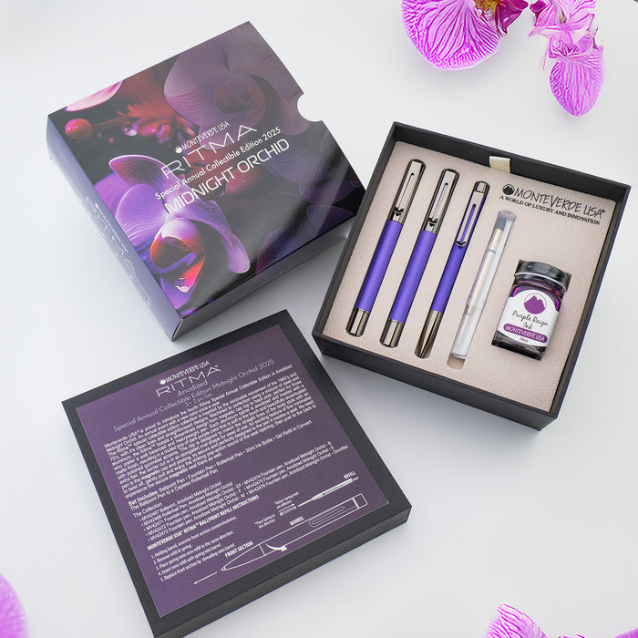 Monteverde Ritma Gift Set of 5 - Midnight Orchid RT (Special Edition) 2