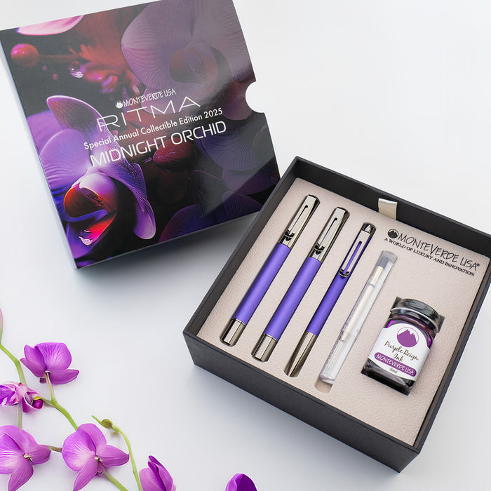 Monteverde Ritma Gift Set of 5 - Midnight Orchid RT (Special Edition)