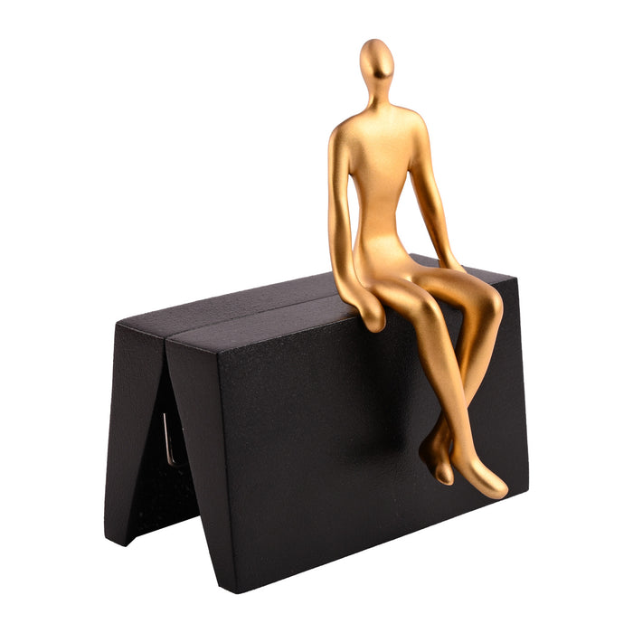 Mukul Goyal ID Paper Clip - Burnished Brass 1