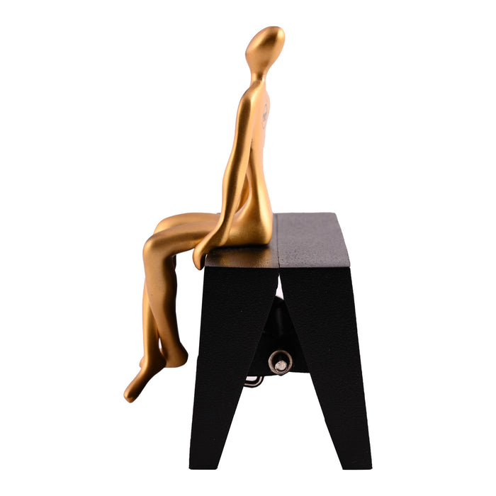 Mukul Goyal ID Paper Clip - Burnished Brass 2