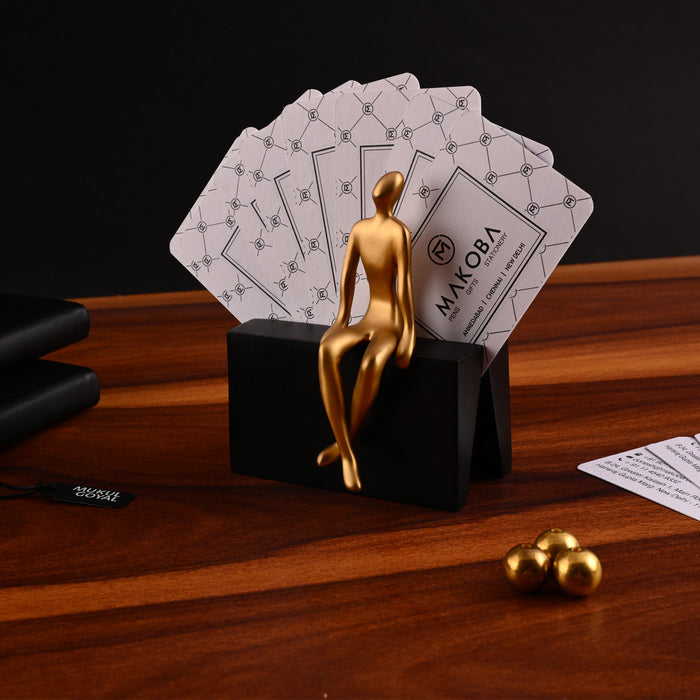 Mukul Goyal ID Paper Clip - Burnished Brass 6