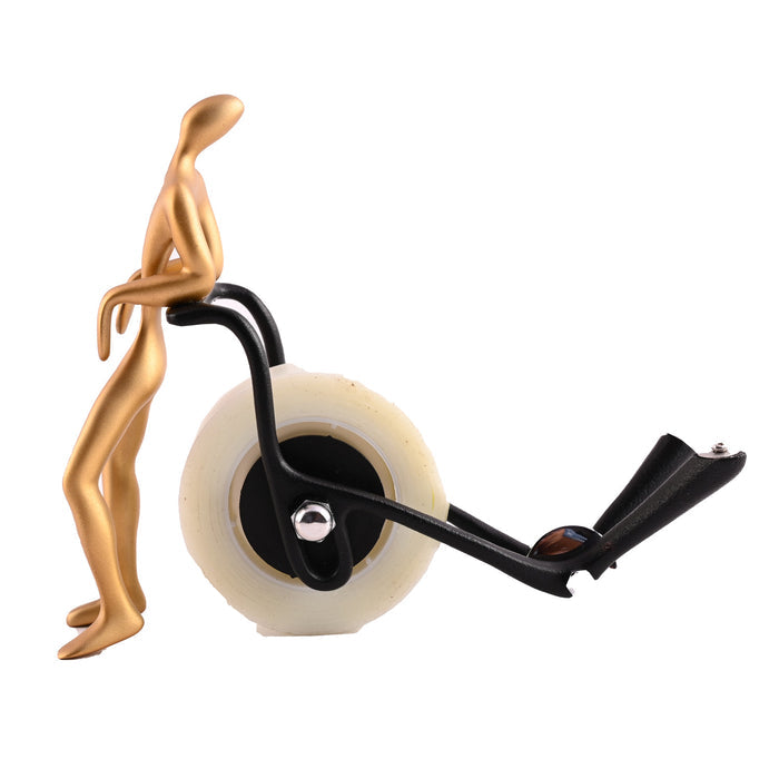 Mukul Goyal ID Tape Dispenser - Burnished Brass