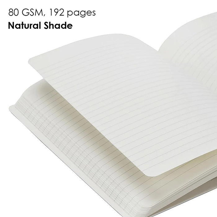 myPAPERCLIP Binary Series Hard Cover Notebook - Red - A5 - Ruled 4